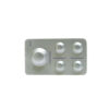 a package of pills on a white background