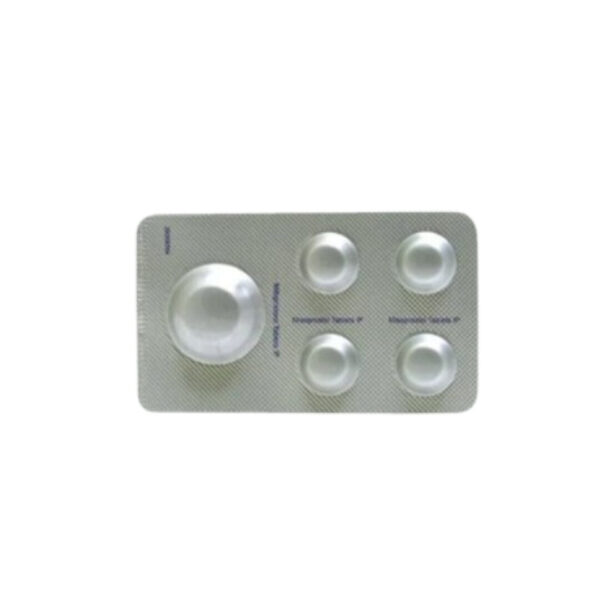 a package of pills on a white background