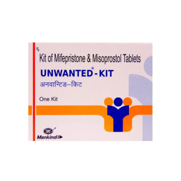 a close-up of a box Unwanted-Kit