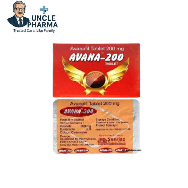 Avanafil Tablet 200mg Avanafil Tablet 200mg